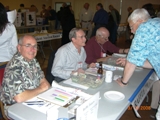 Art, Tom & Dick selling raffle tickets